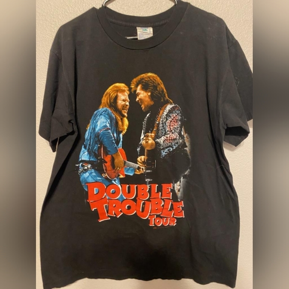 Other - Double Trouble Travis Tritt and Maurty Stuart Band Tour T-Shirt
